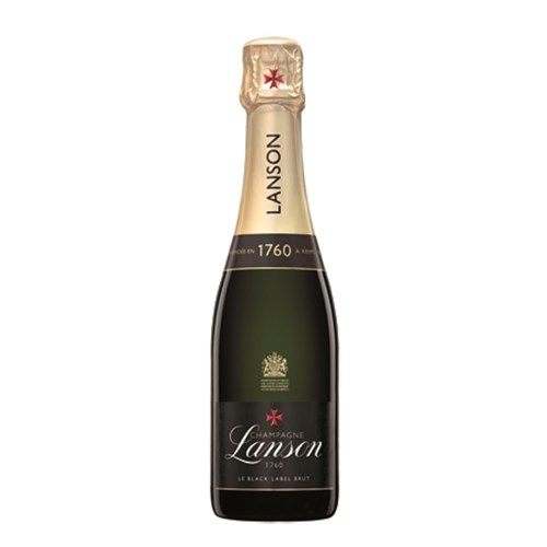 Lanson Black Label Brut Half Bottle 37.5cl - Perfect Gift